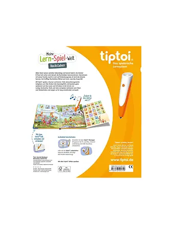RAVENSBURGER | TIPTOI Meine Lern-Spiel-Welt - Buchstaben | 